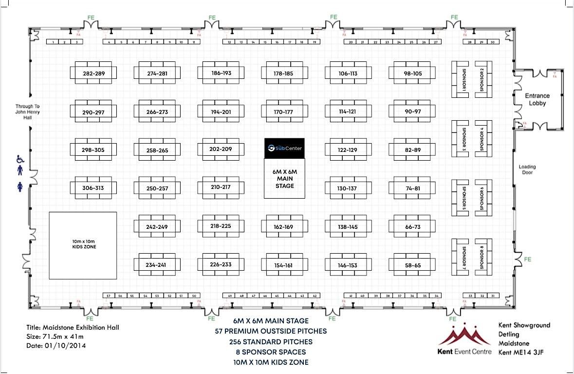 The Kent Card Show Vendor Table Purchase