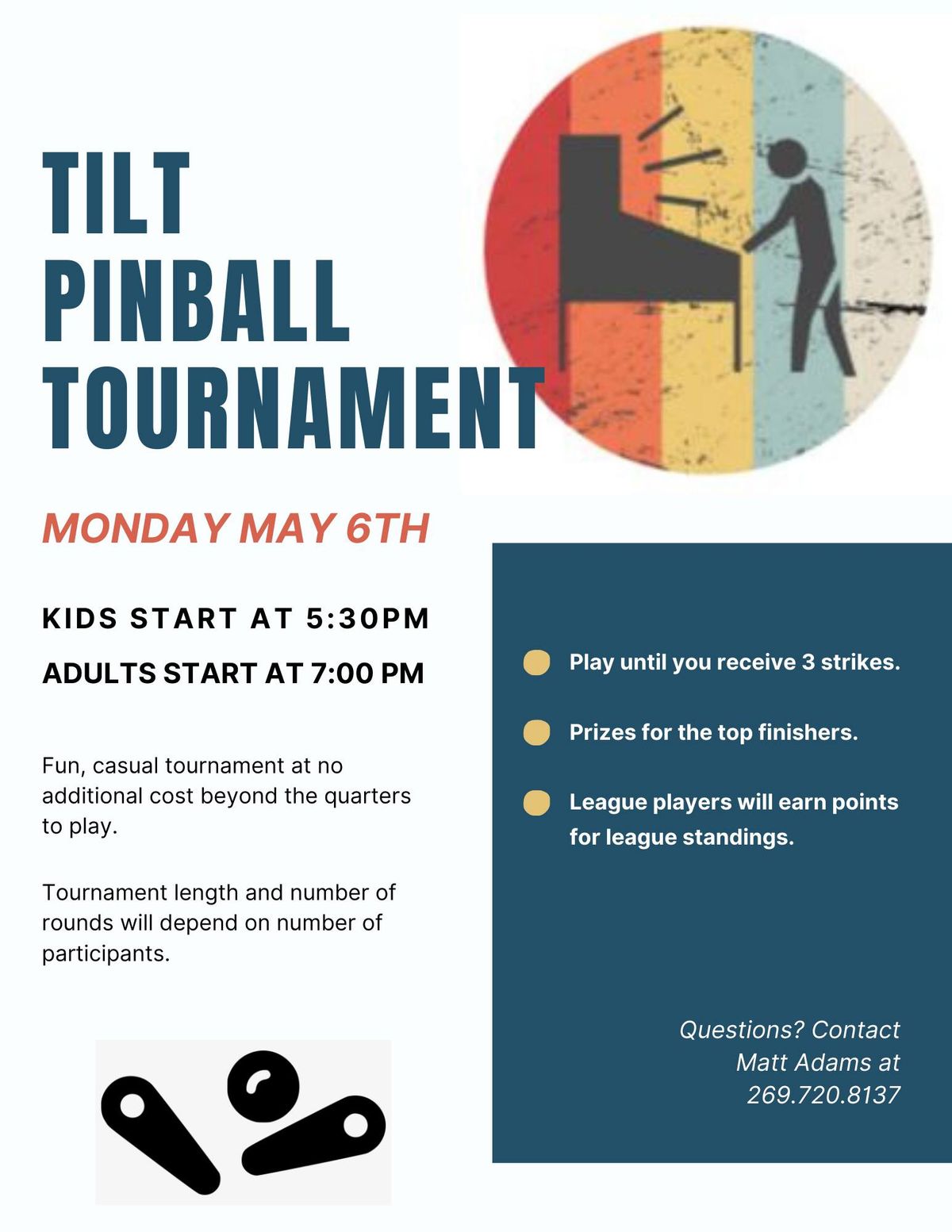 Monthly Pinball Tournament