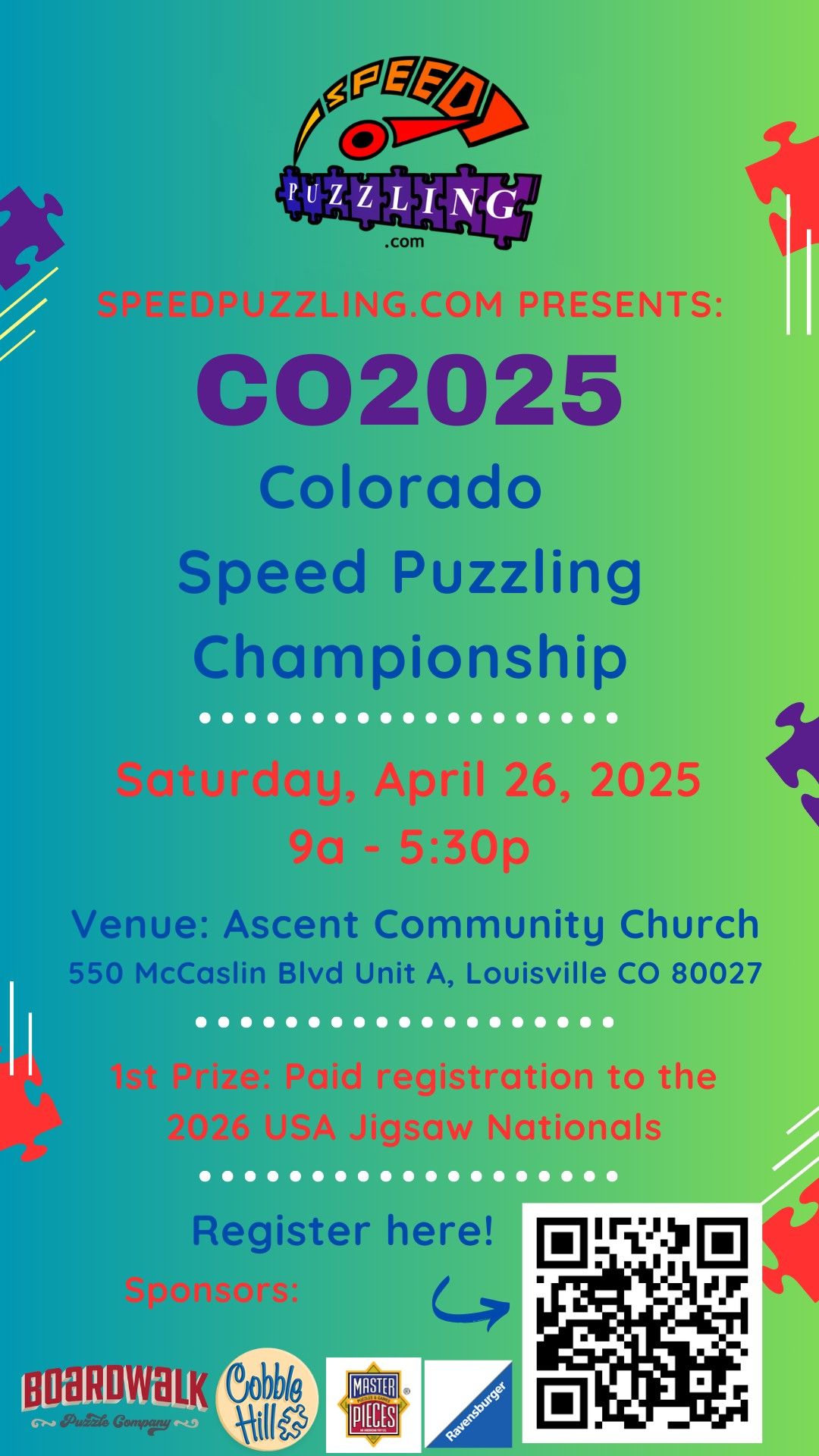 CO2025 - 2025 Colorado Speed Puzzling Championship