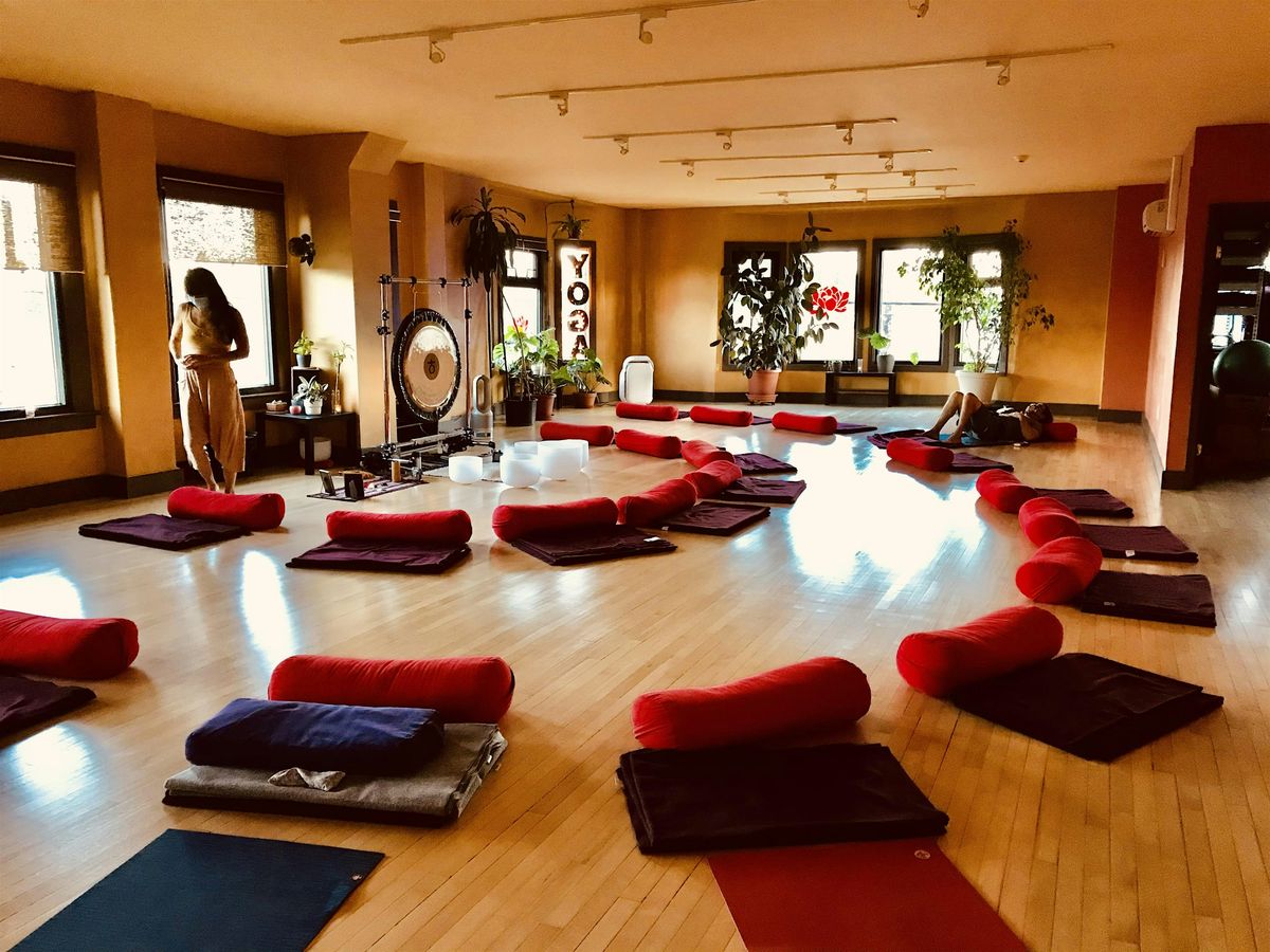 Gong Sound Bath for those in Recovery: Blossom into Spring