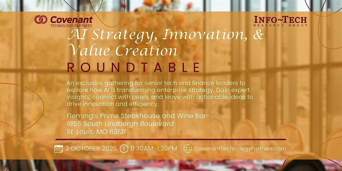 AI Strategy, Innovation, & Value Creation Roundtable