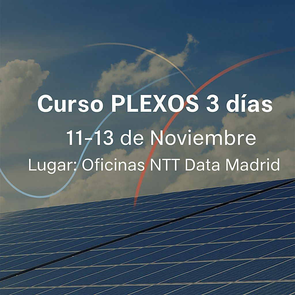 Formaci\u00f3n PLEXOS en colaboraci\u00f3n con NTT Data