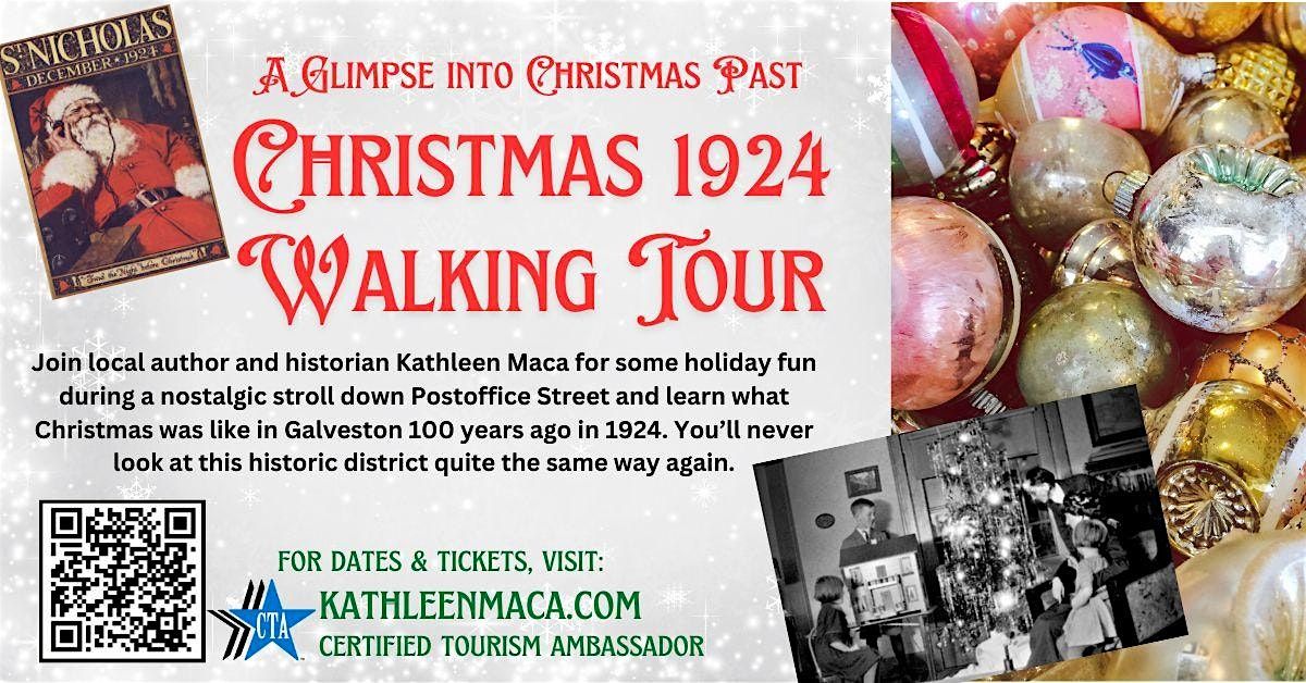 CHRISTMAS 1924 WALKING TOUR