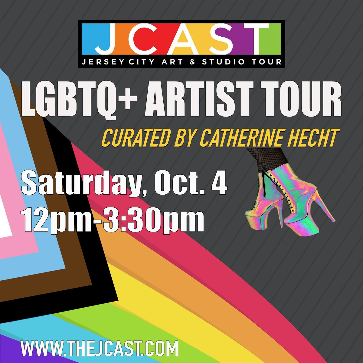 JCAST LGBTQ+ Artist Tour with Curator Catherine Hecht!