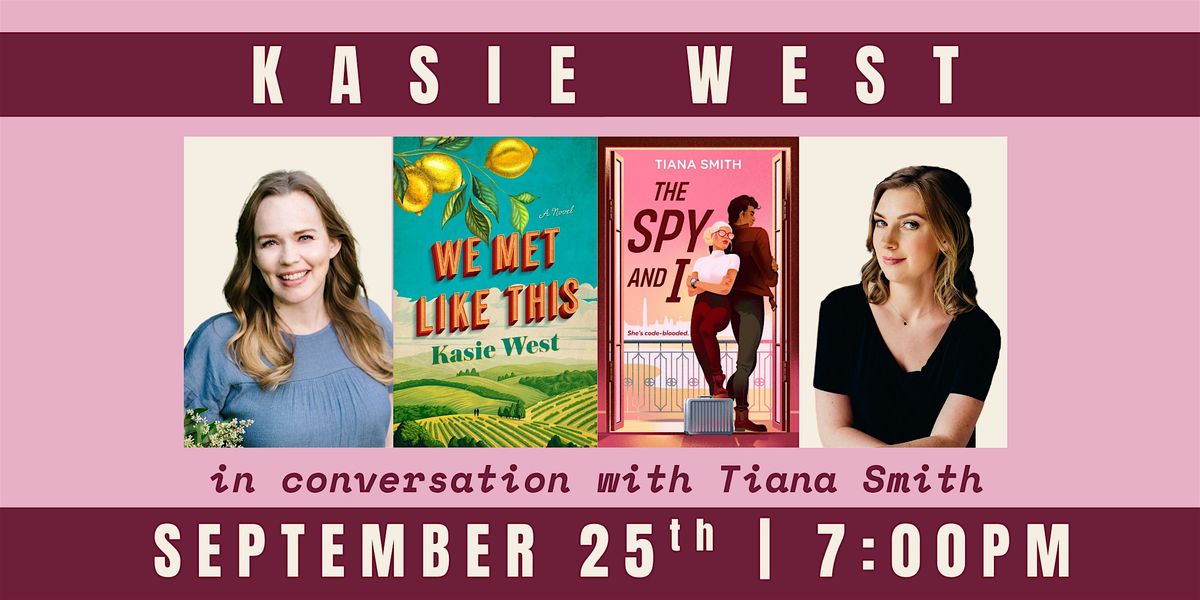 Author Event: KASIE WEST
