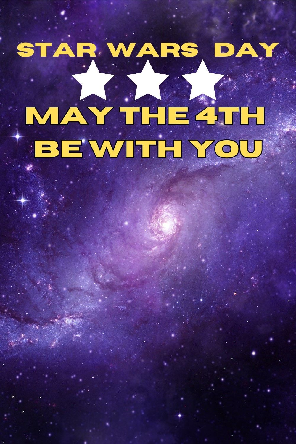 May the Force Be With You on May the Fourth