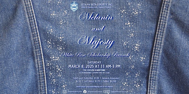 Zeta Phi Beta Sorority Inc. OEZ Chapter Melanin & Majesty Brunch