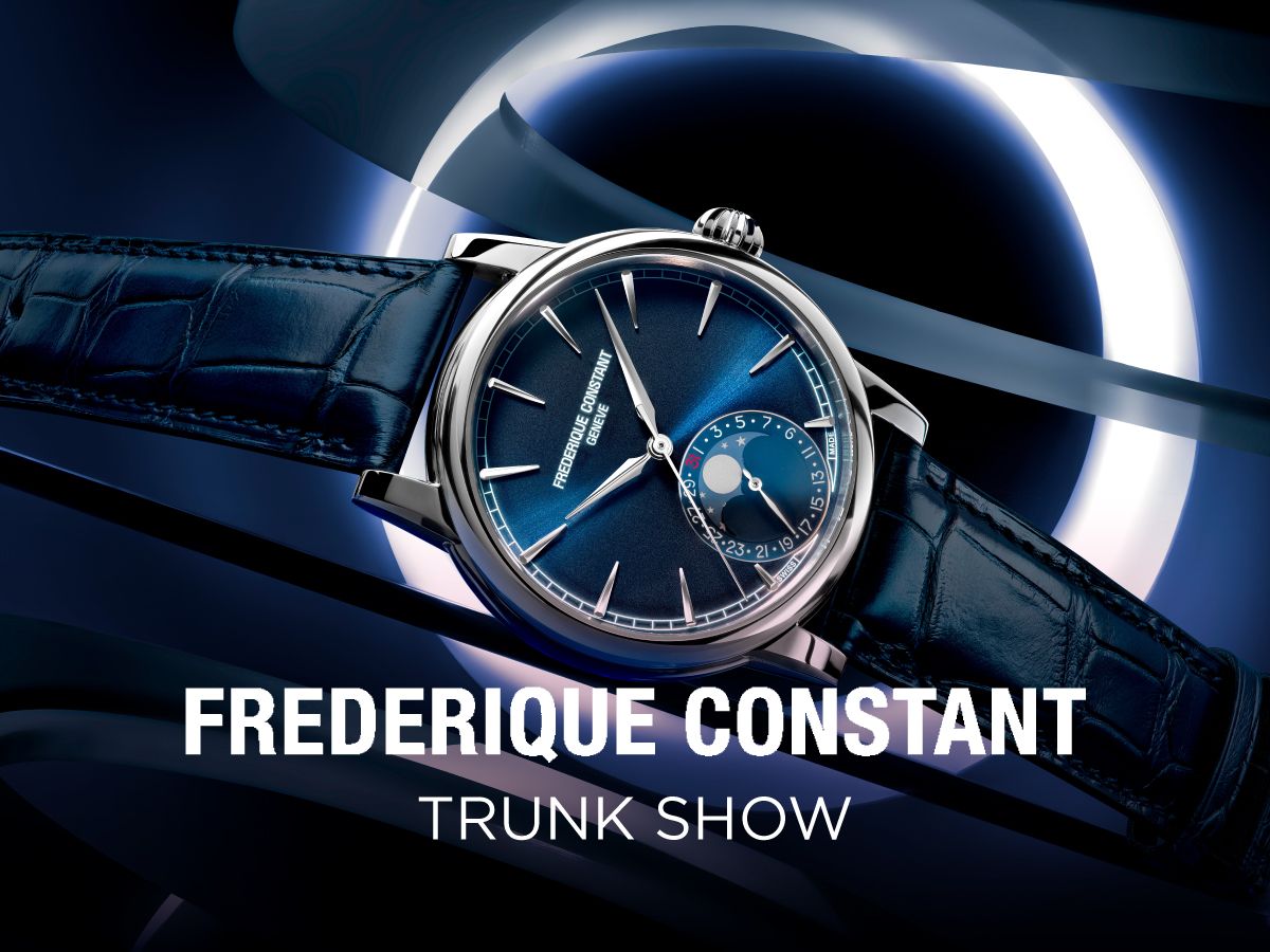 Frederique Constant Trunk Show