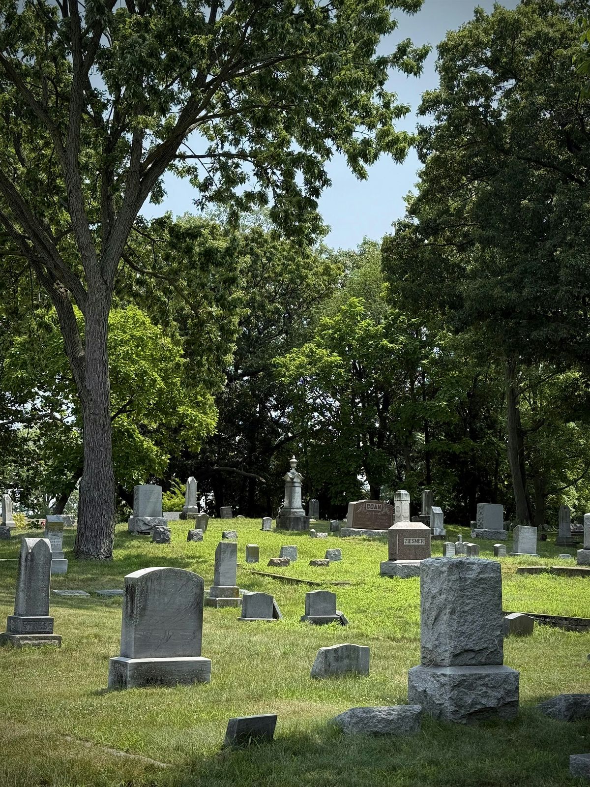 West Mound Historical Cemetery Walk