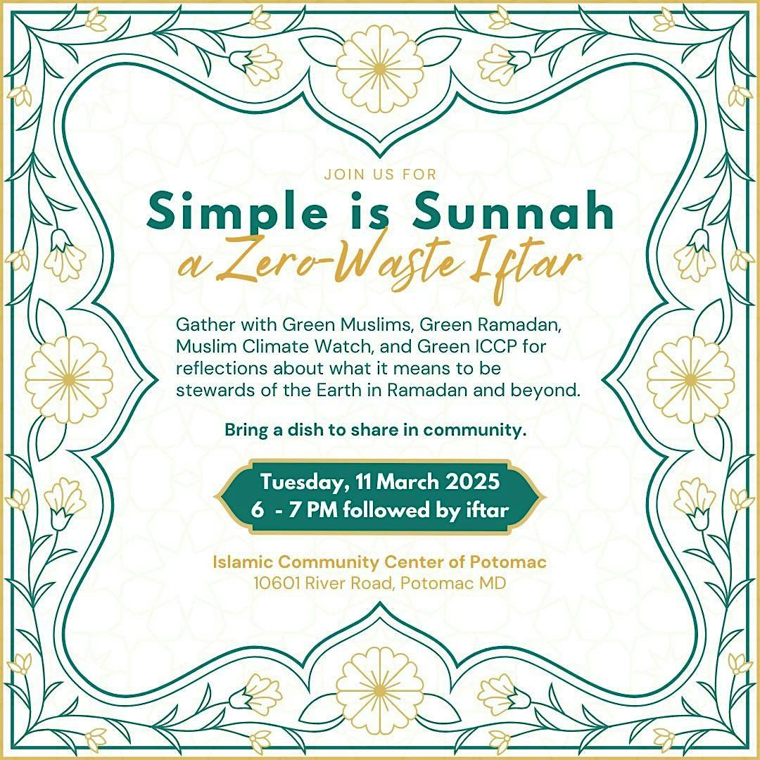 Simple is Sunnah: A Zero-Waste Iftar