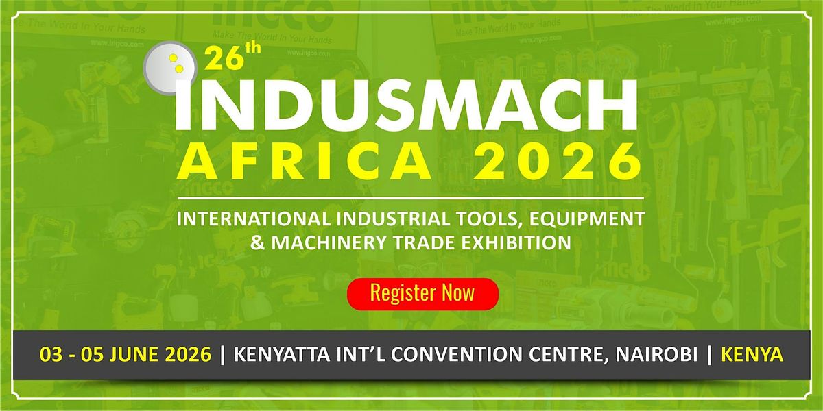 26th INDUSMACH KENYA 2026