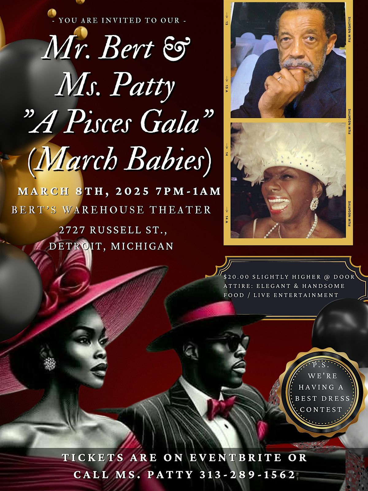 Mr. Bert & Ms. Patty  "A Pisces Gala"