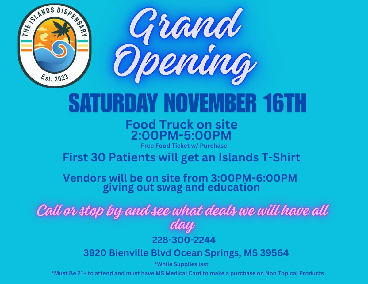 The Island's Dispensary Grand Opening!!!