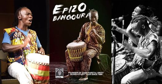 FREE African Drumming Workshops - Epizo Bangoura - Cairns African Festival 2021