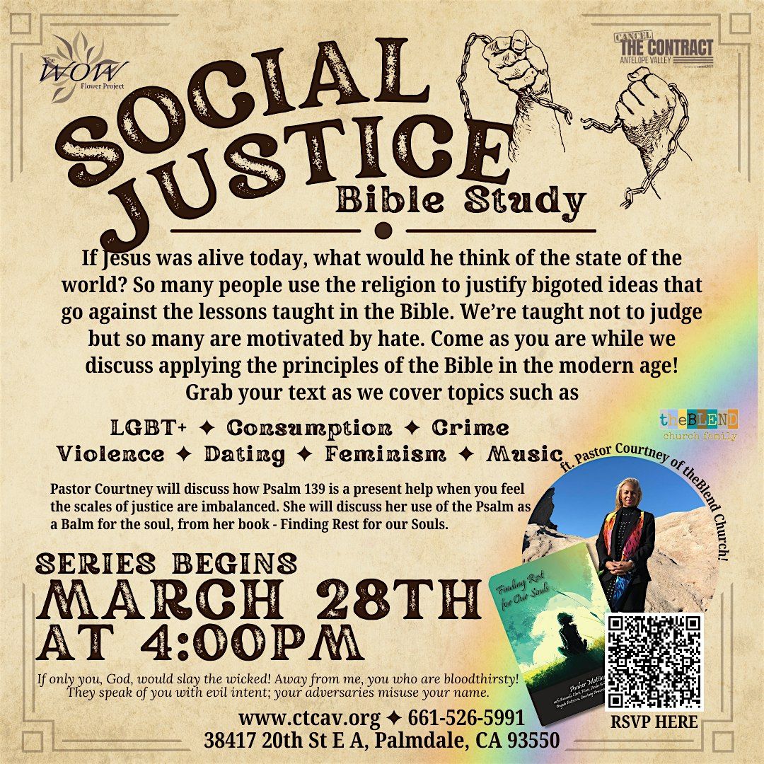 Social Justice Bible Study