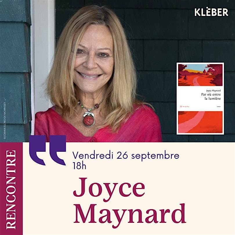 Rencontre avec Joyce Maynard