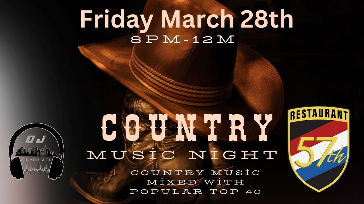 Country Music & Dancing Night at the 57th