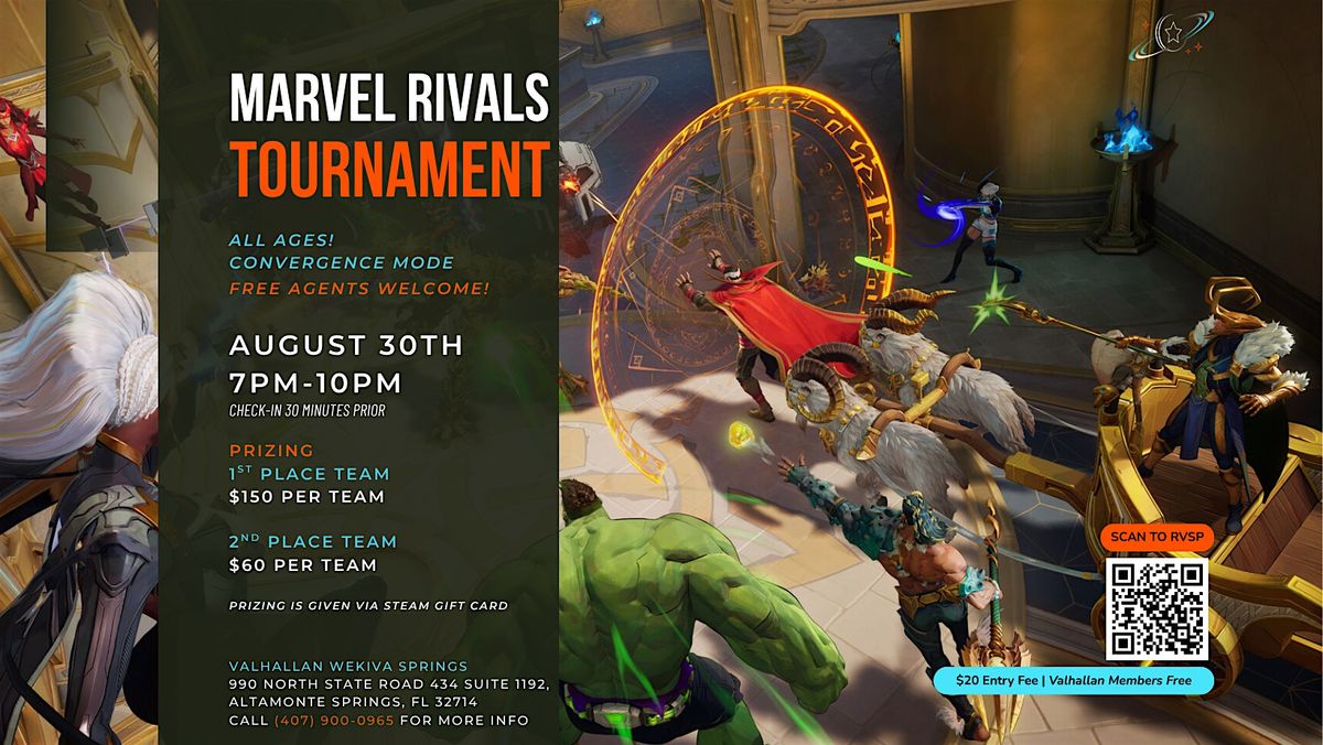 Cosmic Cup Marvel Rivals Tournament at Valhallan Wekiva Springs