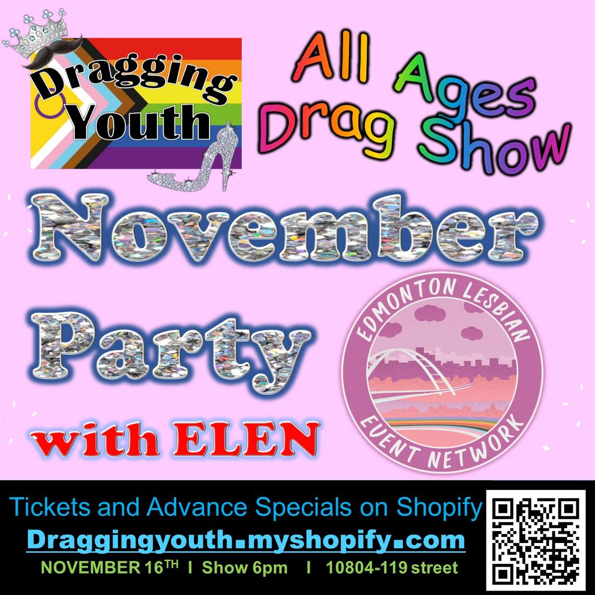 Party with ELEN - All Ages Drag Show