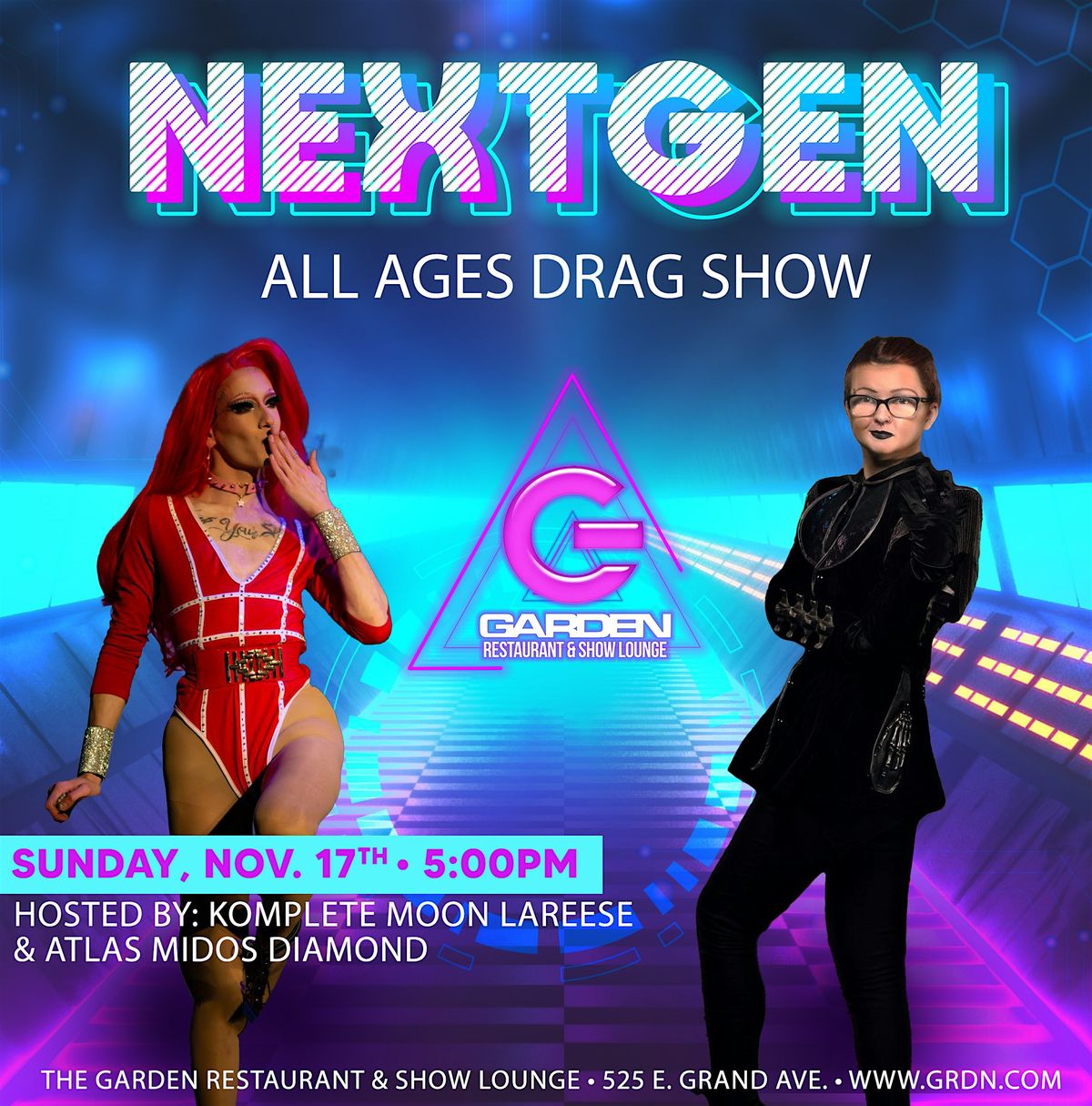 NextGen All-Ages Drag Show - 5pm Table Reservation