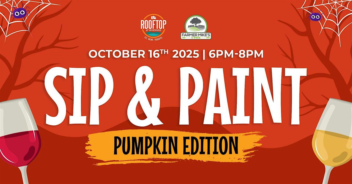 Sip & Paint Pumpkin Edition