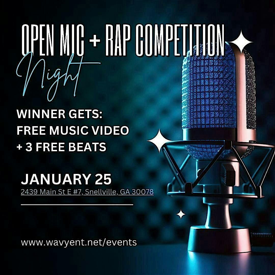 Gwinnett Open Mic + Rap Competition