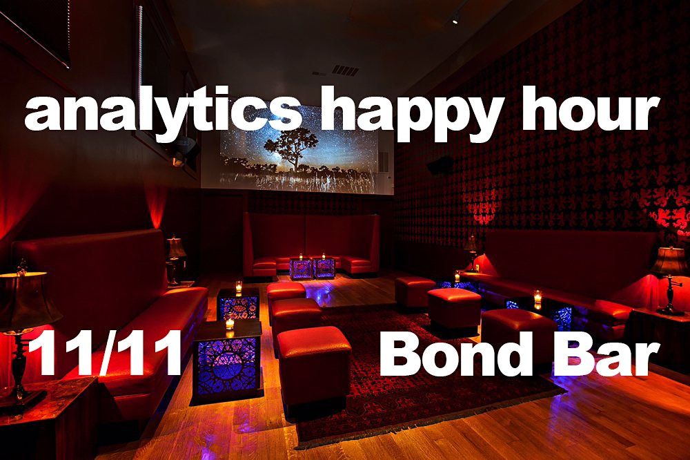 Analytics Happy Hour - San Francisco