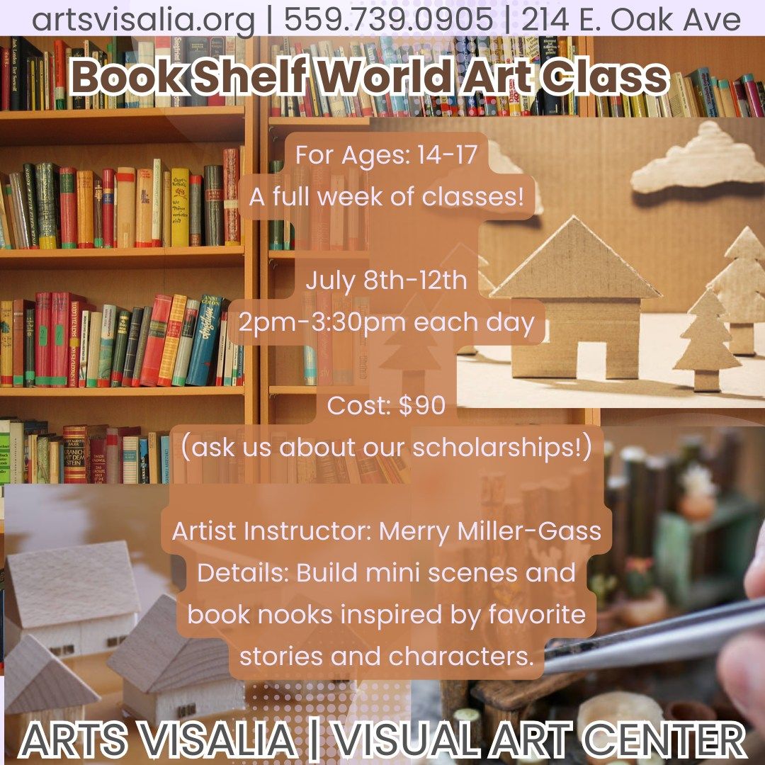 Bookshelf World Art class for Ages 14-17