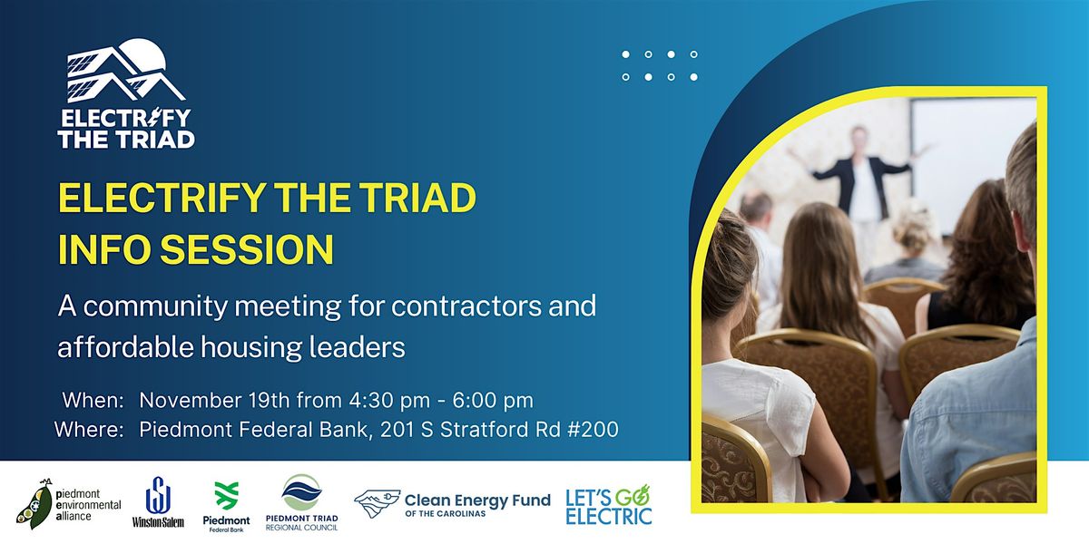 Electrify The Triad Info Session