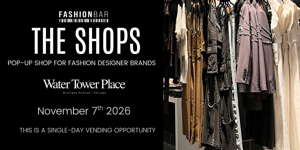 The Shops - Single Day Pop-up - November Edition