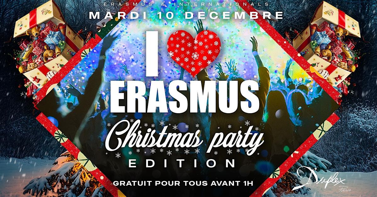 I LOVE ERASMUS - Christmas Edition at Duplex