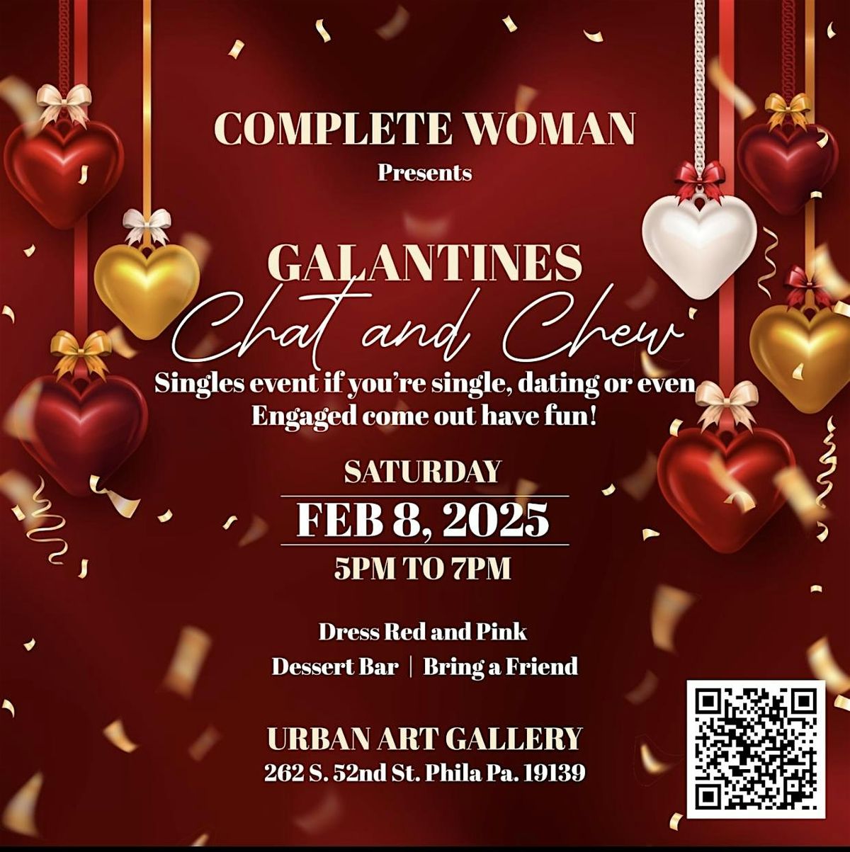 Complete Woman   Galantines singles event!