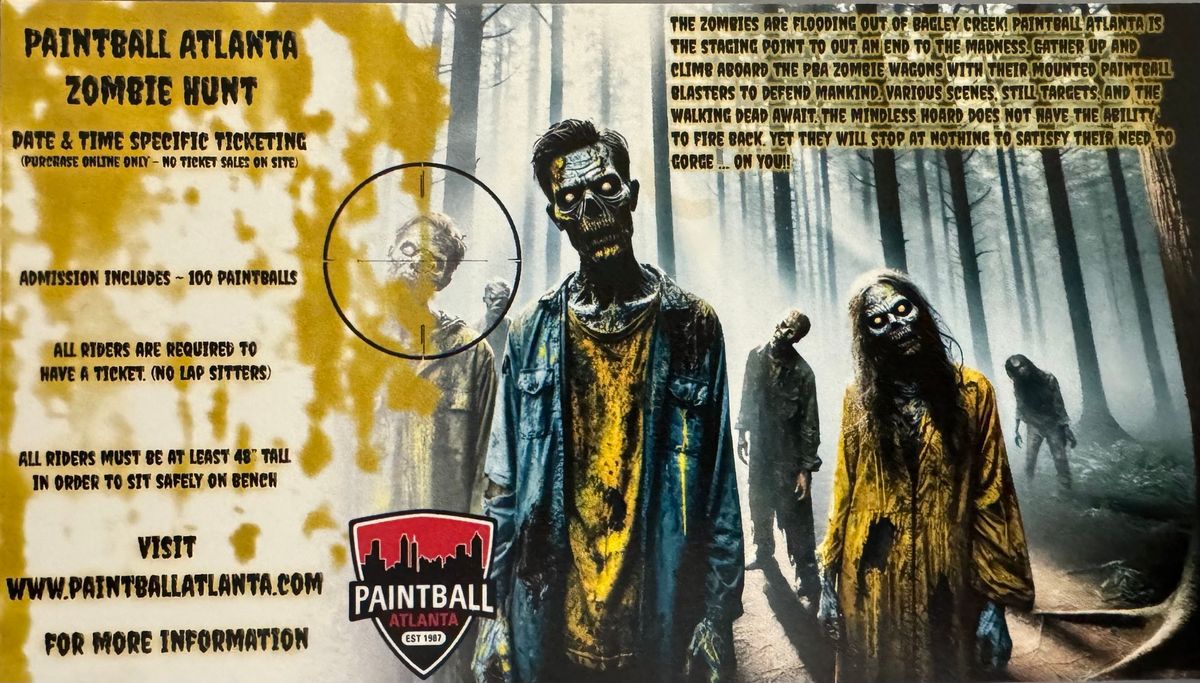 Zombie Hunt at Paintball Atlanta