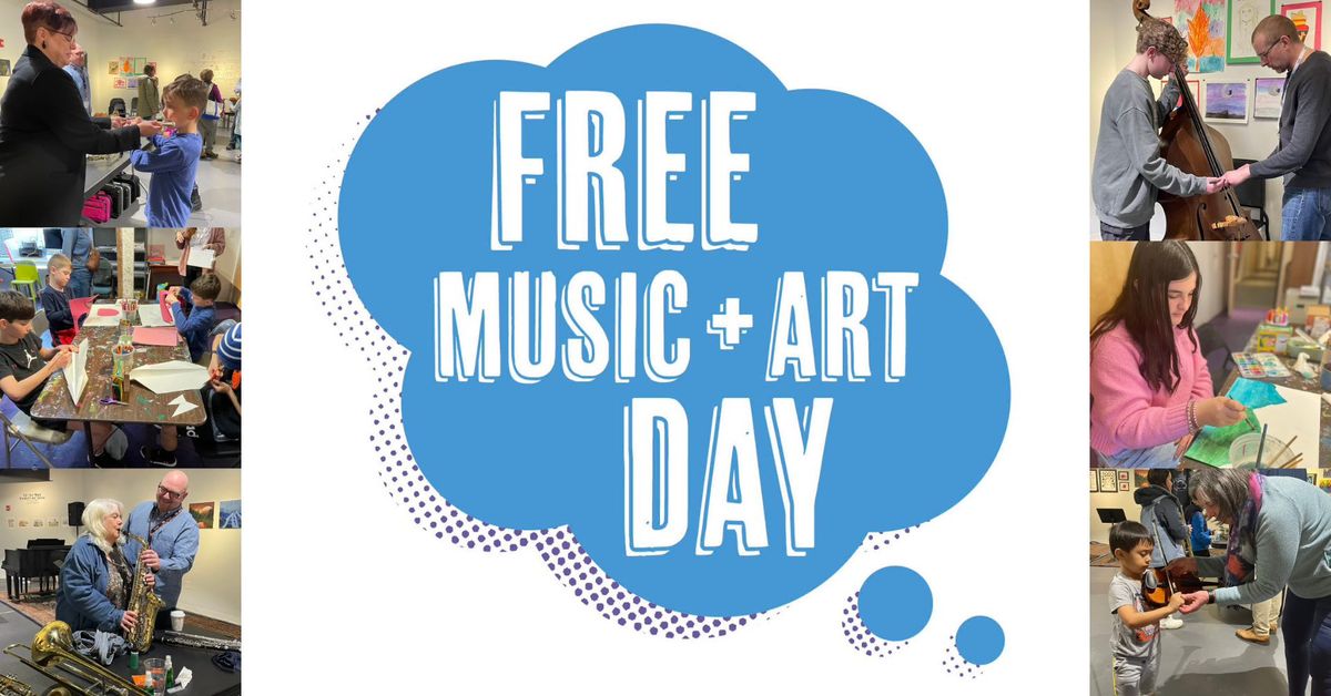 Free Music and Art Day at PMAC - Take a free music lesson or art class!