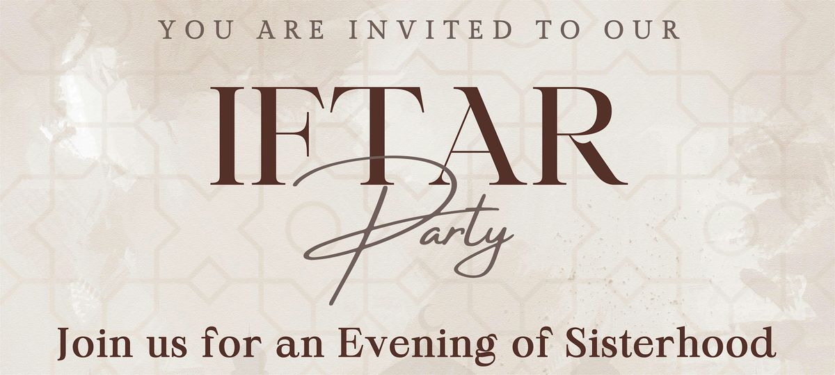 \u00a31 Muslim Women\u2019s Iftar Dinner Party