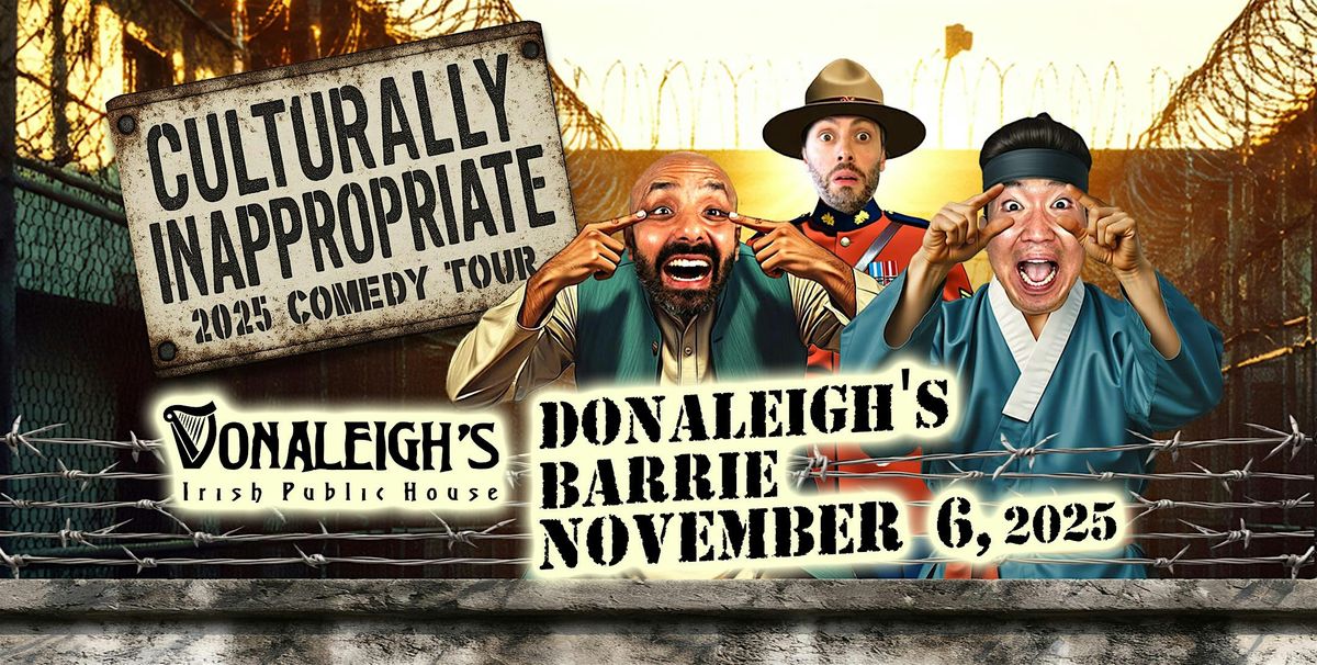 Culturally Inappropriate | STAND UP COMEDY TOUR | 2025