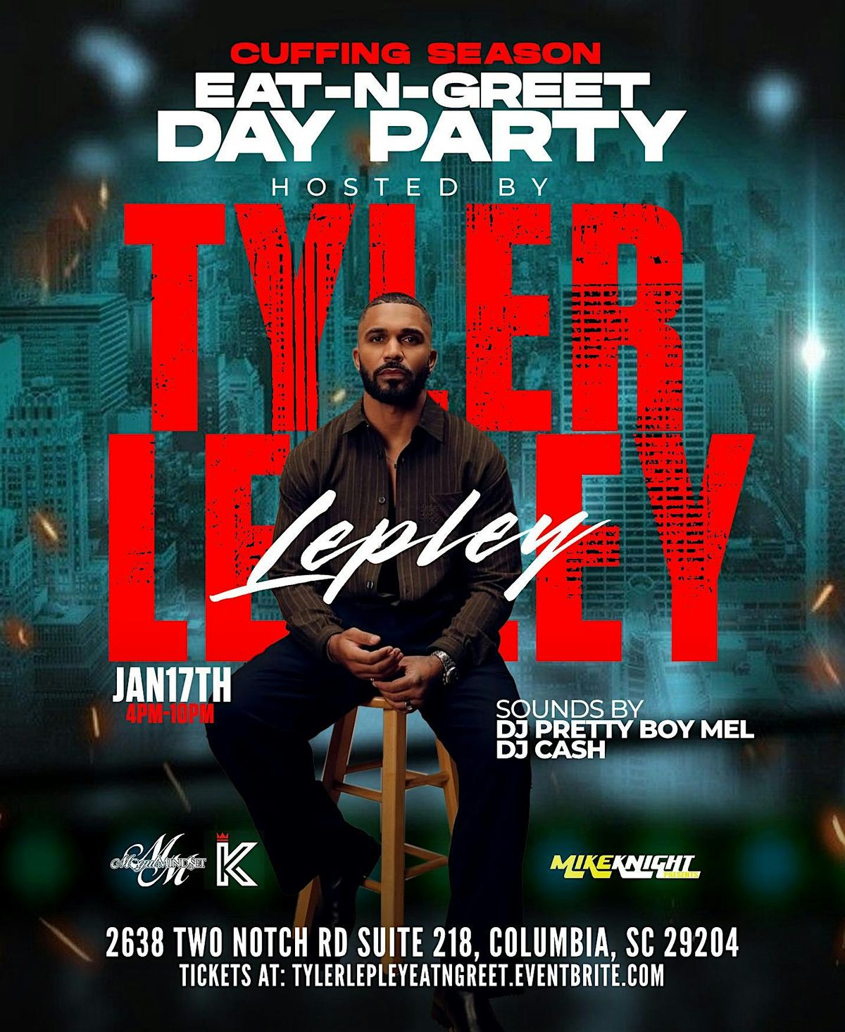 Tyler Lepley Eat\u2022N\u2022Greet Day Party