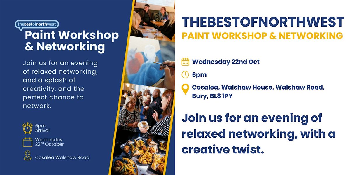 thebestofnorthwest Paint Workshop & Networking Evening