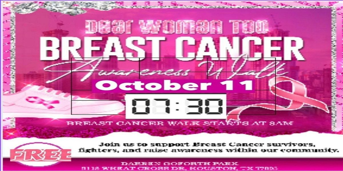Breast Cancer Awareness Walk \u2013 Honoring Fighters, Survivors & Loved Ones