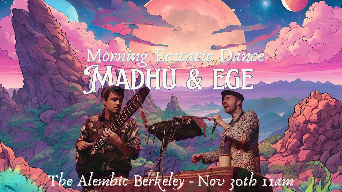 Morning Ecstatic Dance Journey with Live Music by Madhu and Egeman