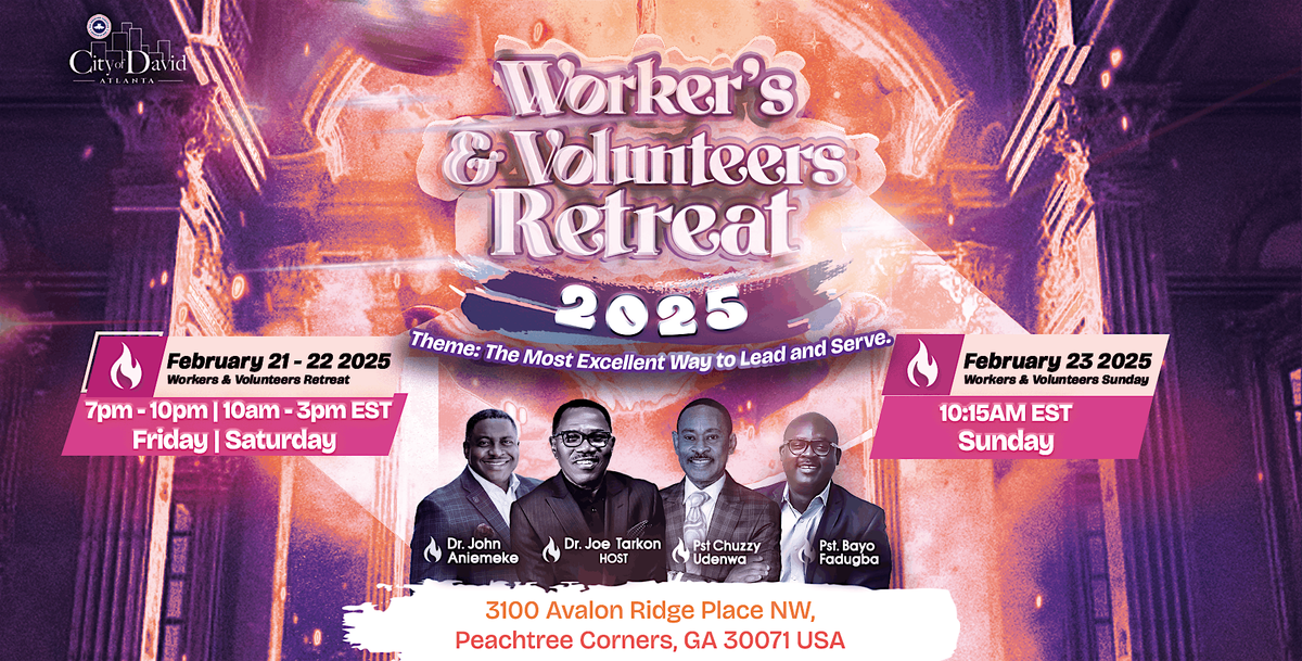 Worker's and Volunteers Retreat 2025