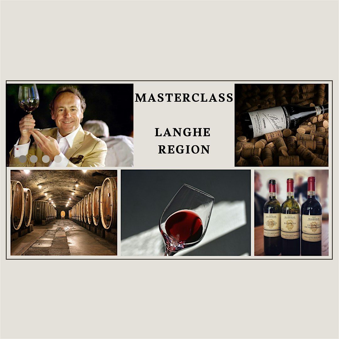 Masterclass Langhe Region door JC Viens