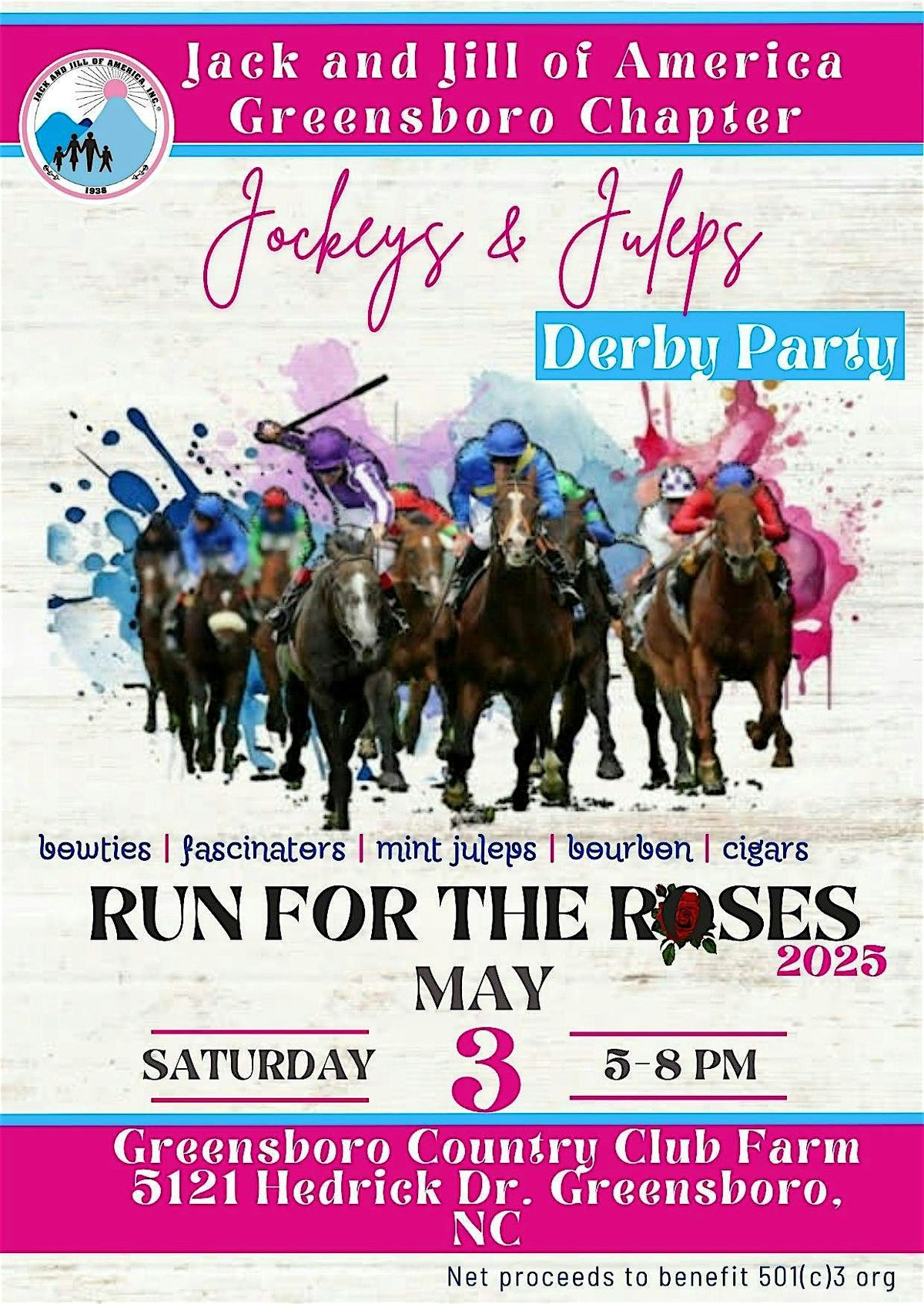 Jockeys and Juleps Kentucky Derby Party