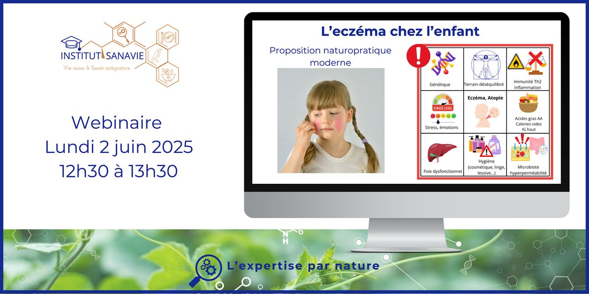 L'ecz\u00e9ma chez l'enfant : proposition naturopratique moderne