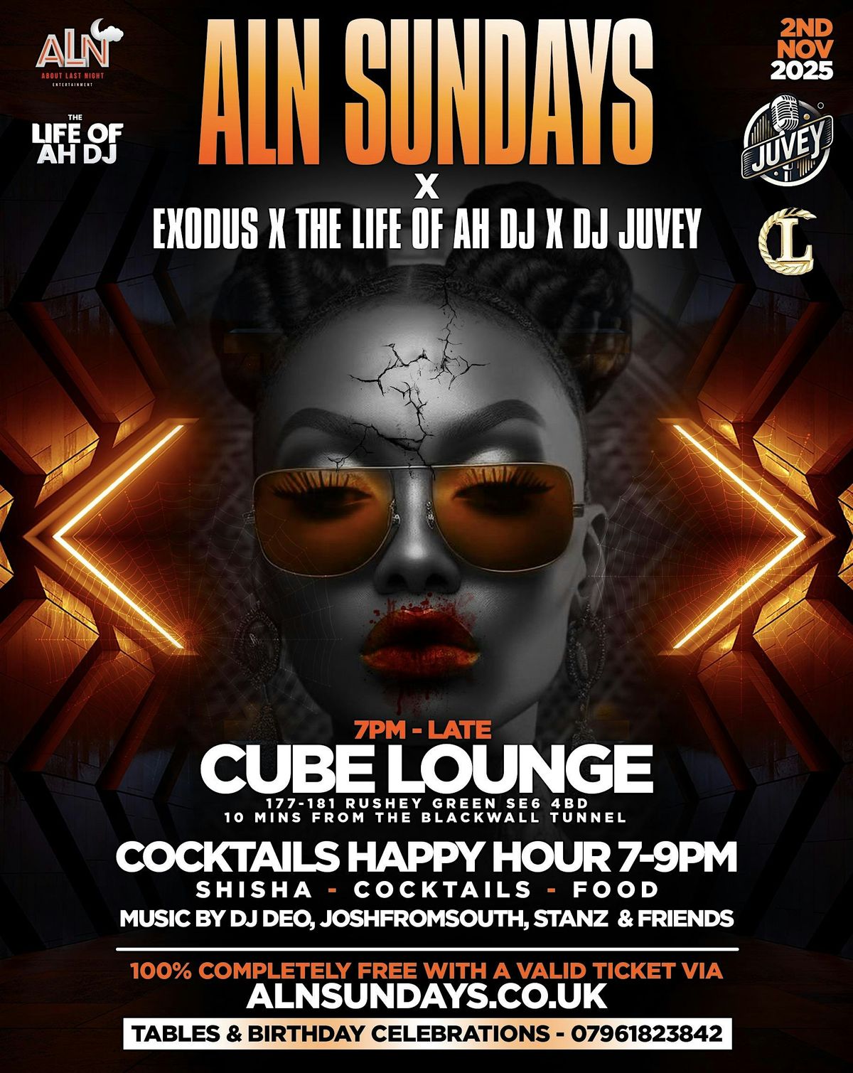 ALN Sundays - A Night With Life Of A DJ X DJ JUVEY X EXDOUS - CHOPPA LIFE