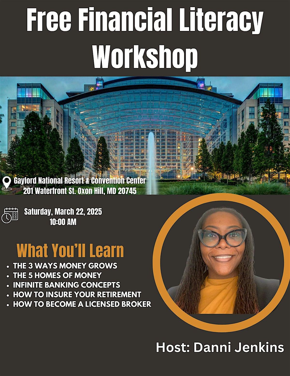 FREE Financial Literacy Workshop