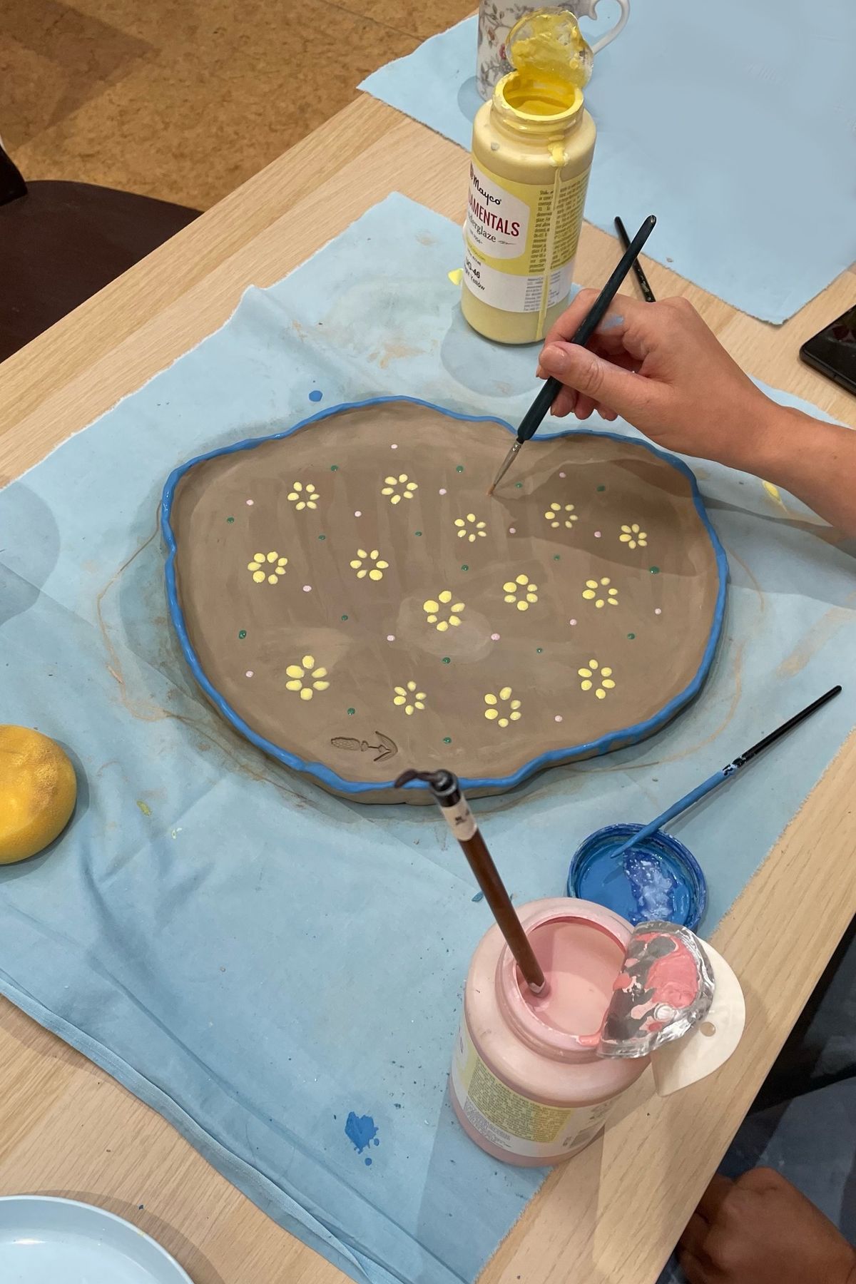 Fall in Love with Clay: Hand-build and paint your perfect plate!