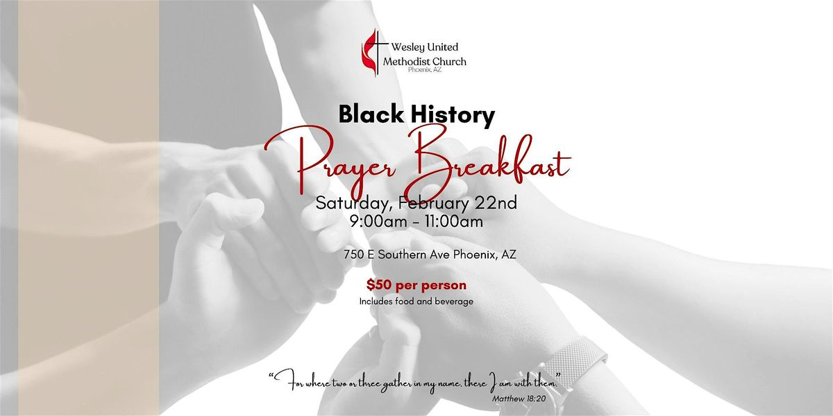 Black History Month Prayer Breakfast