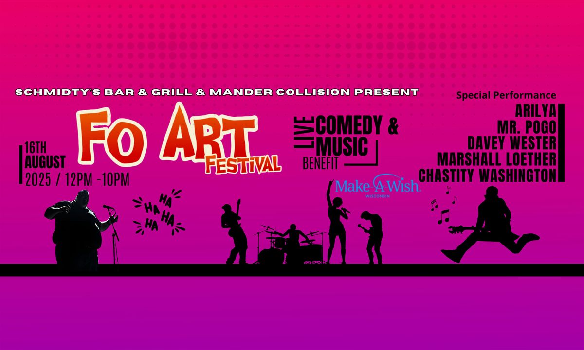 Fo Art Festival - Live Music and Comedy Fundraising Event