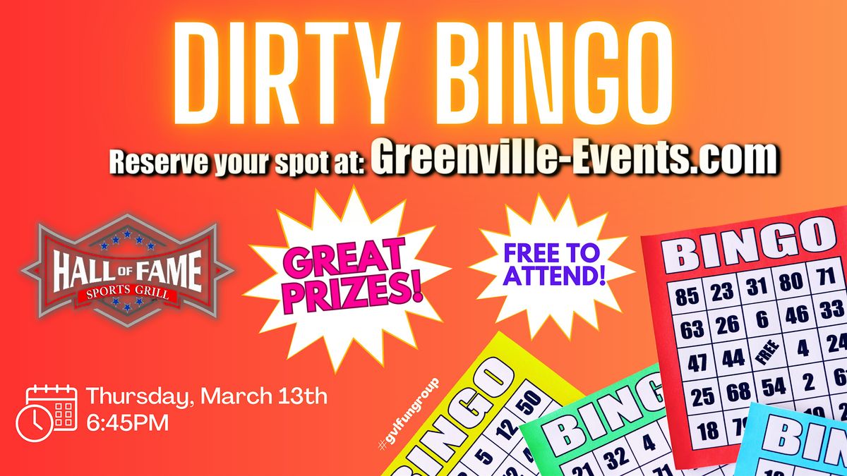 Dirty Bingo\u2014Lots of Fun!